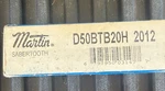 Martin D50BTB20H Roller Chain Sprocket With 13/16 Taper Bore Hub. Fixed Price $45.00.