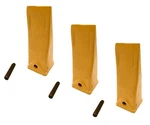 Mini Excavator Bucket Long Dirt Teeth, 238-3202 W/pins, Fits Cat VRS-50. Fixed Price $78.59.