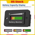 Battery Indicator 12V 24V 48V 60V 72V Led Meter Gauge Monitor For Golf Cart. Fixed Price $14.99.