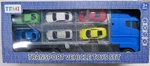 Transport Truck Toy Set - 6 Alloy Cars Play Mat Sounds & Lights Temi. Fixed Price $14.95.