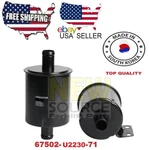 In-line Hydraulic Oil Filter 67502-26600-71 Toyota Forklift FH200. Fixed Price $13.80.