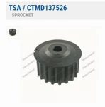Forklift Parts: Sprocket Clark, Cat, Hyundai, Mitsubishi, Yale. Fixed Price $50.00.