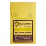 Ideal Warehouse Innovations Caddy Kit: Aerial Work Platform Checklist: 2M. Fixed Price $31.99.