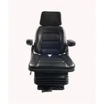 Forklift Tractor Seat Suspension Adjustable Backrest Armrest Black Vinyl. Fixed Price $479.99.