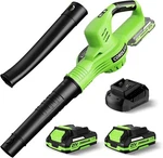 New Open Box Lazyboi LA808-21V Battery Powered Leaf Blower Cordless. Fixed Price $50.00.