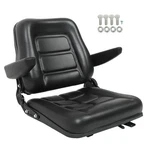 Universal Forklift Seat Pvc Tractor Foldable W/ Armrests & Safety Switch. Fixed Price $77.89.