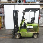 Clark ECS25 4600LB Electric 36V Forklift 3-STAGE 187" Side Shift 8,340HRS. Fixed Price $3509.99.
