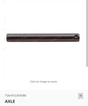 2304088 Load Wheel Axle Hyster Yale Forklift (qty. 2) New. Fixed Price $19.99.