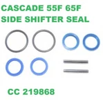 219868 Cascade Side Shifter Seal Kit Epdm O-rings- Fits 55F/65F/55K Models. Fixed Price $19.50.
