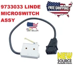 0009733033 0009733023 Linde Micro Switch Assembly + Connector. Fixed Price $52.50.