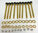 New 10 Pack Of 5" Haltec Tubeless Tire Truck Valve Stem Brass Clamp-in. Fixed Price $26.99.