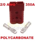 Sb 350 2/0 Forklift Battery Connector Red + 2X Tips Replaces Ap 6322G1. Fixed Price $24.00.