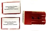 Anderson Power Products Red Battery Connector 6322G1 Lot Of Nos. Fixed Price $56.04.