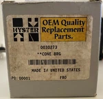 Hyster Oem Cone Brg 0030273. Fixed Price $10.14.