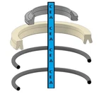 1811107 Hydraulic Cylinder Seal Kit Fits Clark Lift Truck. Fixed Price $21.12.