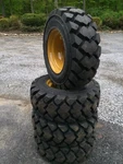 Heavy Duty 12-16.5 Hulk L-5 Skid Steer Tires/rims For CATERPILLAR-12PLY-12X16.5. Fixed Price $679.80.