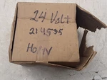 Hyster 24V Horn 214535. Fixed Price $35.00.