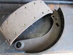 Pair Nos T300 Caterpillar Towmotor Royal Forklift Brake Shoes. Fixed Price $500.00.