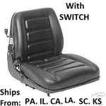 Suspension Forklift Seat Switch. Mitsubishi Hyster Yale Nissan Crown Taylor. Fixed Price $149.80.