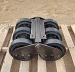 Boggie Wheel Track Rollers Assembly Fits Asv Hd 4520 Skid Steer. Fixed Price $799.95.