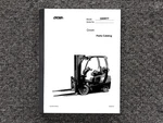 Crown 35RRTT Forklift Parts Catalog Manual. Fixed Price $147.64.