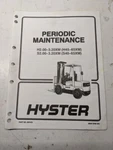 Hyster Periodic Maintenance Manual Guide H45-65XM S40-65XM 1996. Fixed Price $42.75.