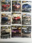 Hot Wheels Premium Lot Of Total Mitsubishi Evo Wrx 993 Porsche Lancer Impala. Fixed Price $110.00.