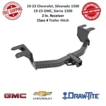 Draw-tite 76326 Trailer Hitch Class Iv, 2" Rec For 19-23 Silverado / Sierra 1500. Fixed Price $306.91.