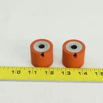 Norwood 33-04-K Rubber Feed Roller Assy. Id 1-3/8" 1-1/4" Oal Lot Of 2. Fixed Price $17.60.