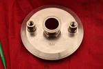 6" Tri-clamp End Cap, 1.5" Tc Center + (2) 1/4" Ports, Bvv SS304. Fixed Price $119.00.