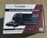 Black Talon Universal Replacement Skid-steer Bucket Seat- Model# 460000BK. Fixed Price $219.99.