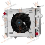 Fit 2012+ Doosan Daewoo Forklift G20P-5 440211-00010 Rows Radiator+shroud Fan. Fixed Price $429.00.
