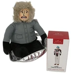 Hallmark Keepsake Sledding Clark Griswold Plush Sound Motion And Ornament Bundle. Fixed Price $44.99.