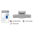 Wegmann Oz Steel Coated Clip-on Mcfe Yellow Series Wheel Weight (box Of 25). Fixed Price $23.15.