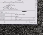 Crown 35RRTT Forklift Hydraulic Schematic Diagram Manual. Fixed Price $113.58.