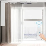 7-20FT Motorized Curtain Track Wifi Auto Remote Controlled Electric Opener. Fixed Price $82.44.