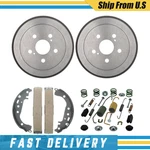 Rear Brake Drums Shoes & Hardware Spring Kit Fits Toyota Prius 2004-2009. Fixed Price $170.45.