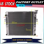 Aluminum Radiator Fit Toyota Forklift 1990-2011 One Oil Cooler OEM:16410U220171. Fixed Price $127.99.