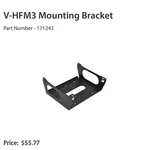 Crown Forklift V-hfe Battery Charger Mounting Bracket 171243 FS3 Models. Fixed Price $35.00.