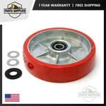 Pallet Jack Steer Wheel Assy For Wesco 272748 Diameter Ultra-poly Aluminum. Fixed Price $83.86.