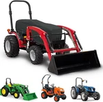 Tractor Cover, Covers Waterproof Heavy Duty, 600D Oxford Half, Black. Fixed Price $55.99.