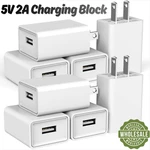 Usb Jack Wall Power Adapter Volt 2AMP To Dc 10W Charger Cube Lot. Fixed Price $268.43.
