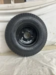 Loadstar 5.70-8 Trailer Tire On Lug Black Rim. K353-203 Range Utility. Fixed Price $49.99.
