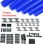 6X 5FT 1/8"TO3/8" For Toyota Blue Silicone Car Vacuum Hose Kit +113PCS Connector. Fixed Price $36.99.