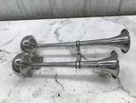 88 Sea Ray 340 Sundancer Boat Wolo Stainless Steel Trumpet Style Horns. Fixed Price $165.17.