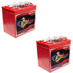 2PC US8VGCHC-XC2 183AH Deep Cycle Lead Acid Battery Golf Cart Rv. Fixed Price $598.95.