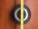 (2) Lpm 000 593-1132 Press On Poly Wheels New Free Shipping. Fixed Price $35.00.