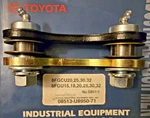 Toyota Forklift 43731-23442-71 Steering Axle Tie Rod Kit Complete 16PC. Fixed Price $78.00.