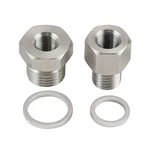 M12X1.5 M16X1.5 To 1/8" Npt For Gm Ls Engine Coolant Temp Sensor Adapter Steel. Fixed Price $8.80.