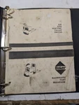 Baker Fork Lift Truck X20 XP20 Pallet Service Parts List Book Manual 1984. Fixed Price $99.75.